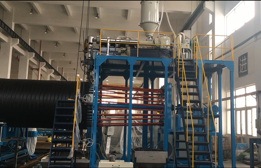 Производство на цевка за намотување HDPE со голем дијаметар