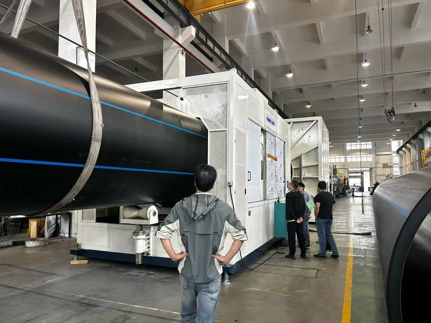 Клучни точки за опрема за стартување и технологија на производство на PE цевки со големи дијаметри над 2000 mm